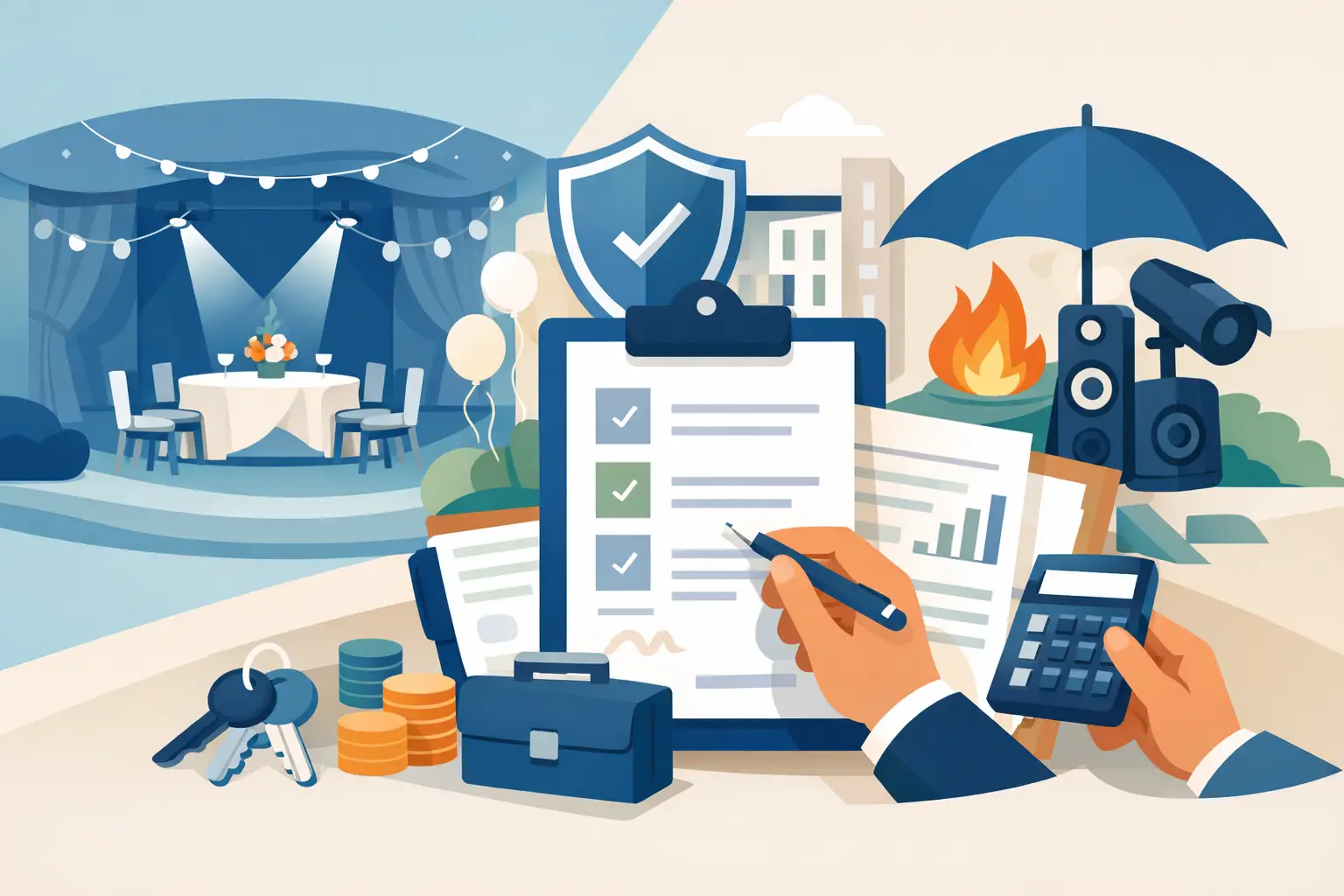 Versicherung für Eventlocations richtig planen